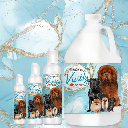 Visibly Vibrant Dog Shampoo for Color Enhancing: 8 oz