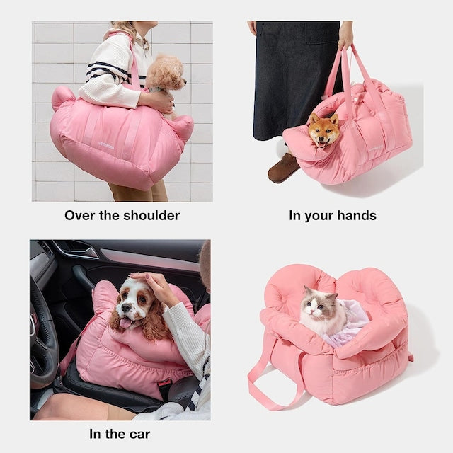 Flora Car Seat Dog Carrier