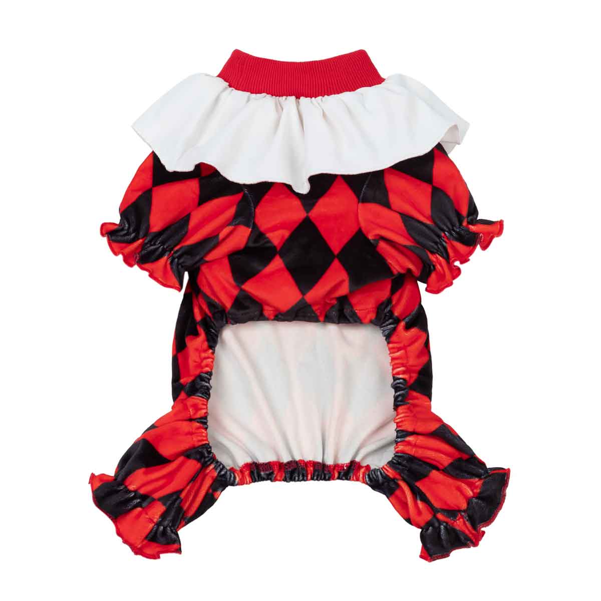 Harlequin Clown Dog Costume