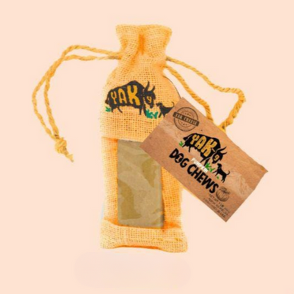 Masticable con sabor a queso de yak para perros