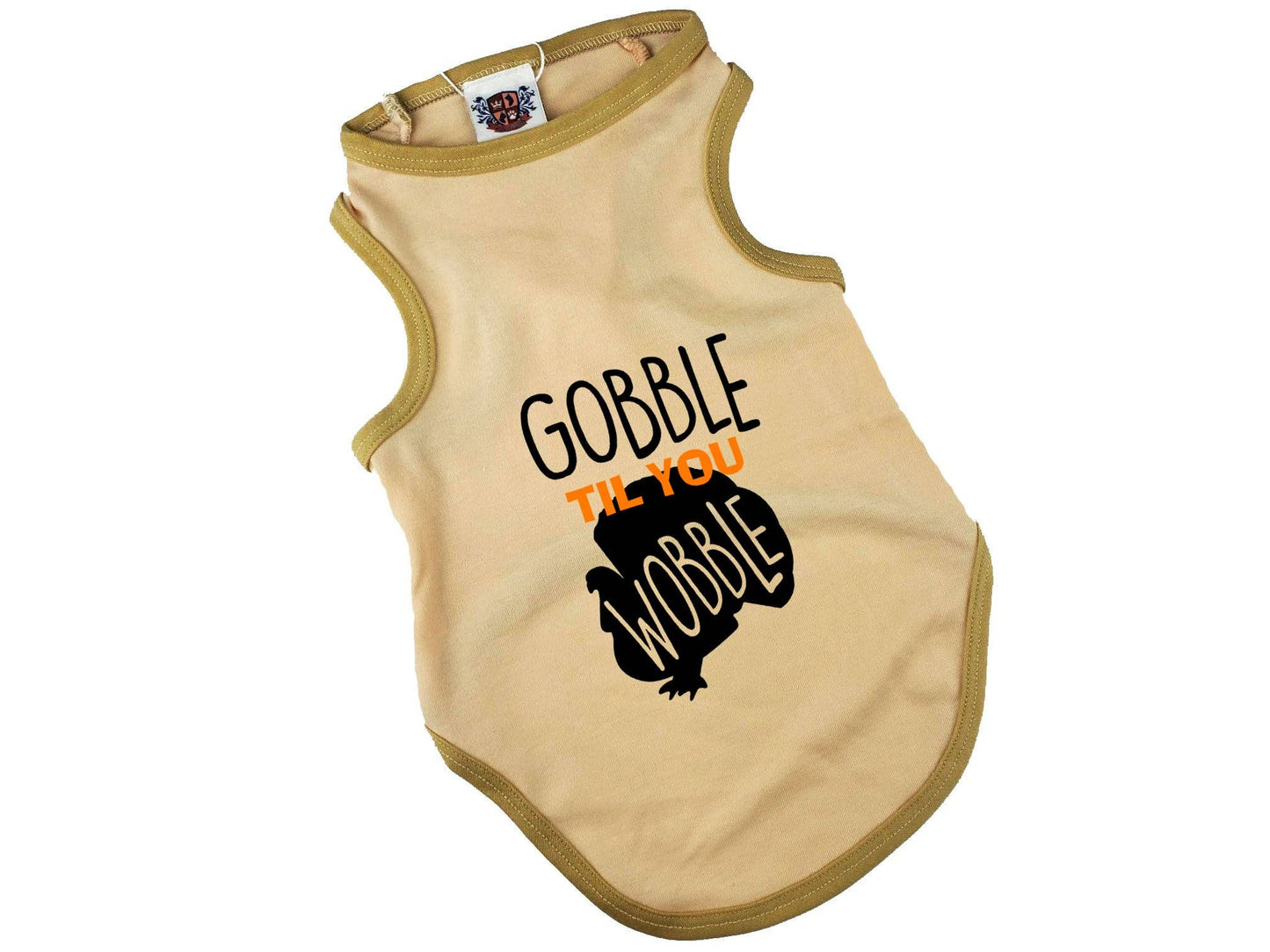 Gobble Til Ya Wobble Dog Shirt
