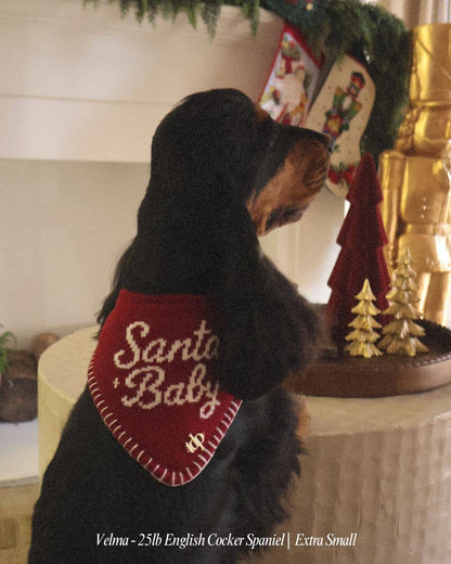 Santa Baby Dog Bandana