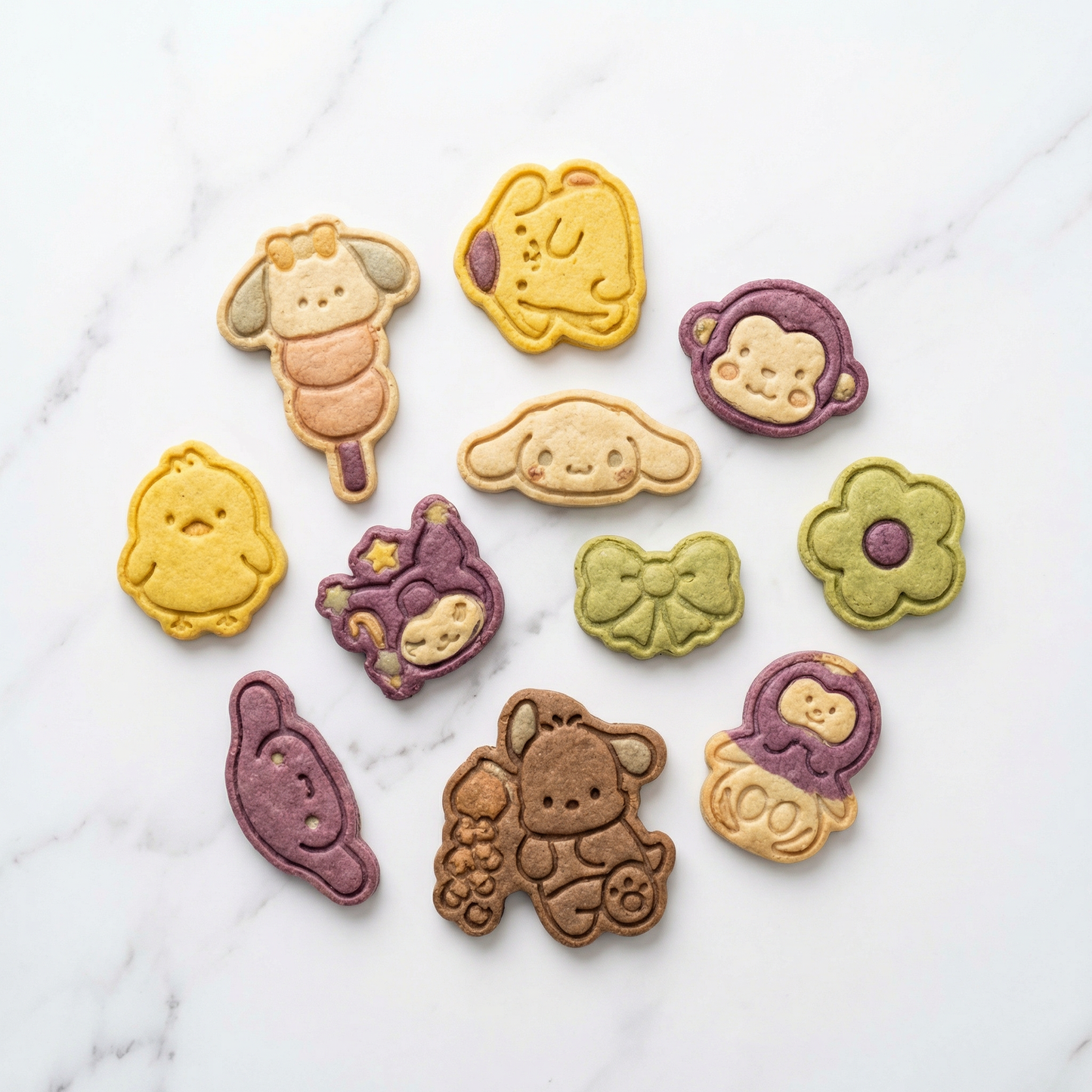 Assorted Chicken Cookies for Dogs & Cats (4pc)