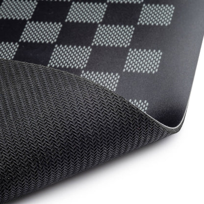 Black Checker Chewy Vuiton Bowl Placemat