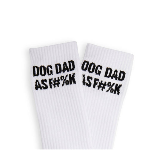 Calcetines a rayas AF Dog Dad - Negro: Talla única