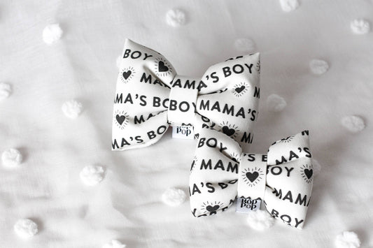 Mamas Boy Puffy Dog Bow - Assorted Sizes