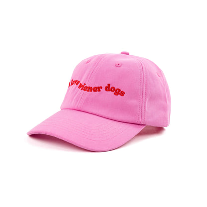 I Love Wiener Dogs Cap