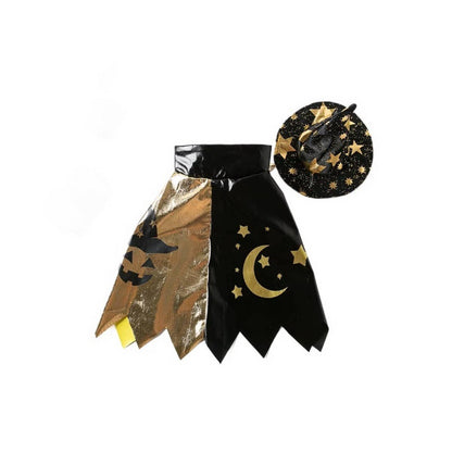 Witch Hat Cape Dog Costume