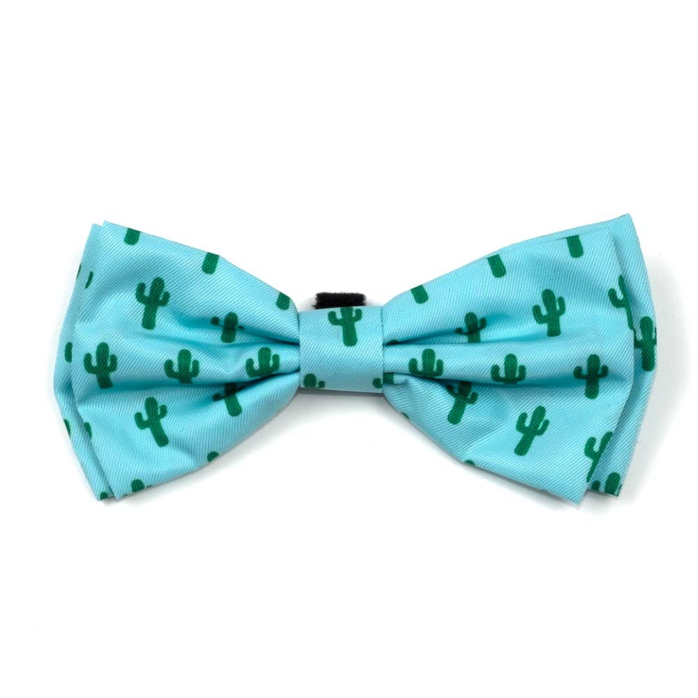 Cactus Dog Bow Tie