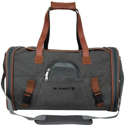 Mr. Peanut's Gold Series Airline Capable Pet Carrier - Deja Blue