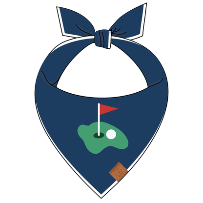 Golf Applique Dog Bandana
