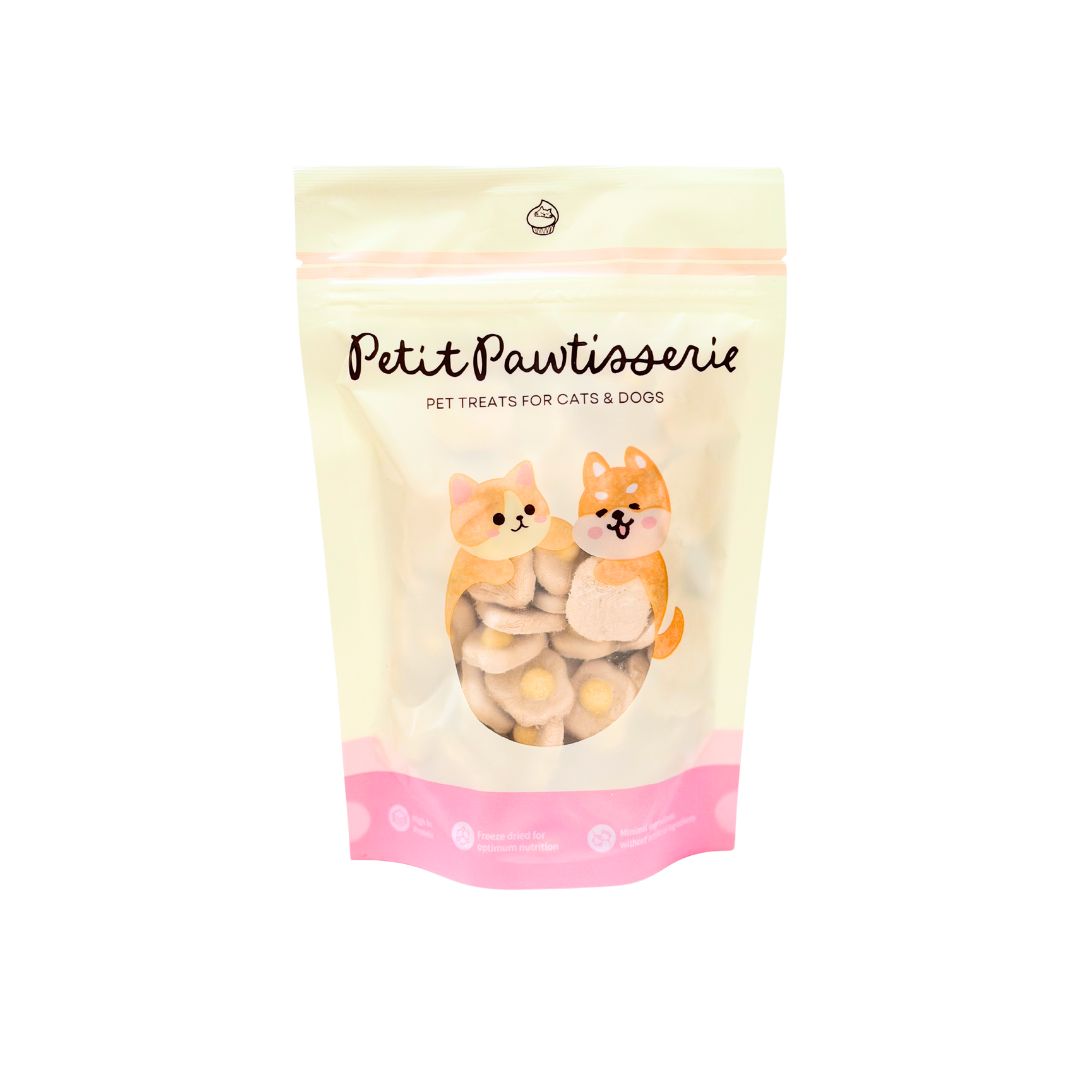 Freeze Dried Chicken Egg Dog Treats 1.75oz