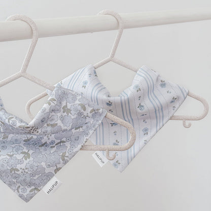 The Lilia Blue Floral Reversible Dog Bandana