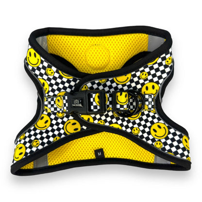 Smiley Happy Squares Step-in Harness