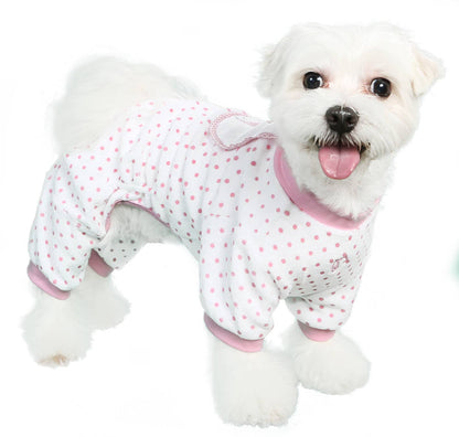 Pijama de perro de llama