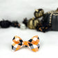 Fall-o-ween Plaid Dog Bow Tie