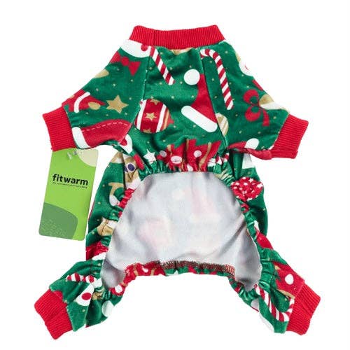 Christmas Green Dog Pajamas