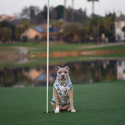 Tee Time Tail Wags Muscle Tee