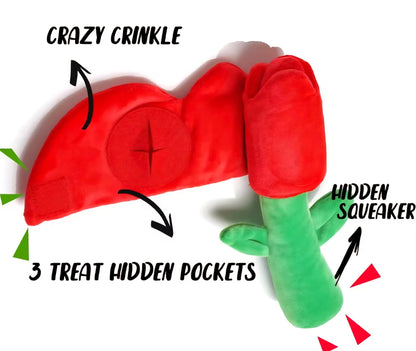 Rose Snuffle Dog Toy