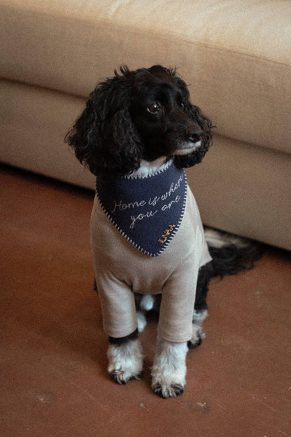 Home Is Where You Are Knit Bandana