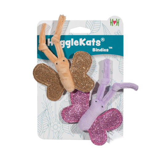 HuggleKats® Bindies™ Cat Toys 2 Pack