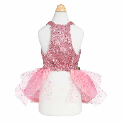 Sparkly Pink Sequin Dog Tutu Dress