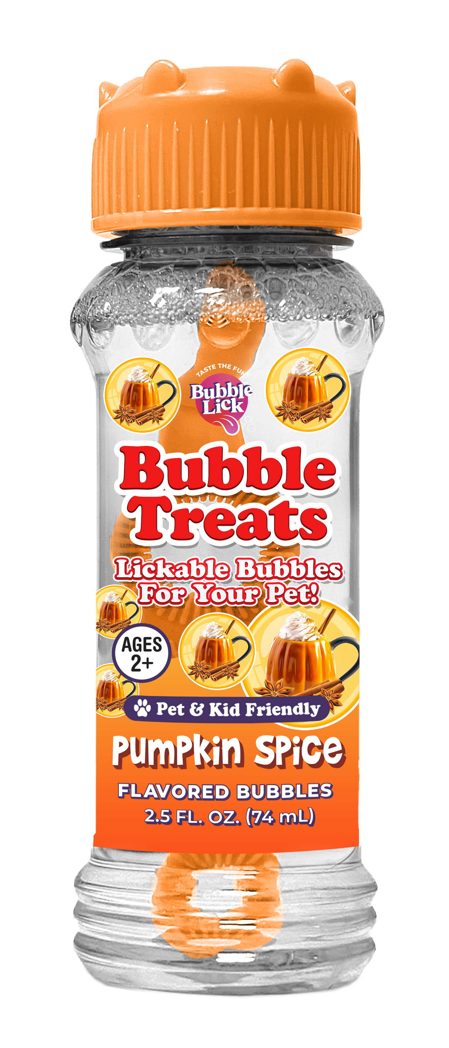 BubbleLick Pumpkin Spice Bubbles