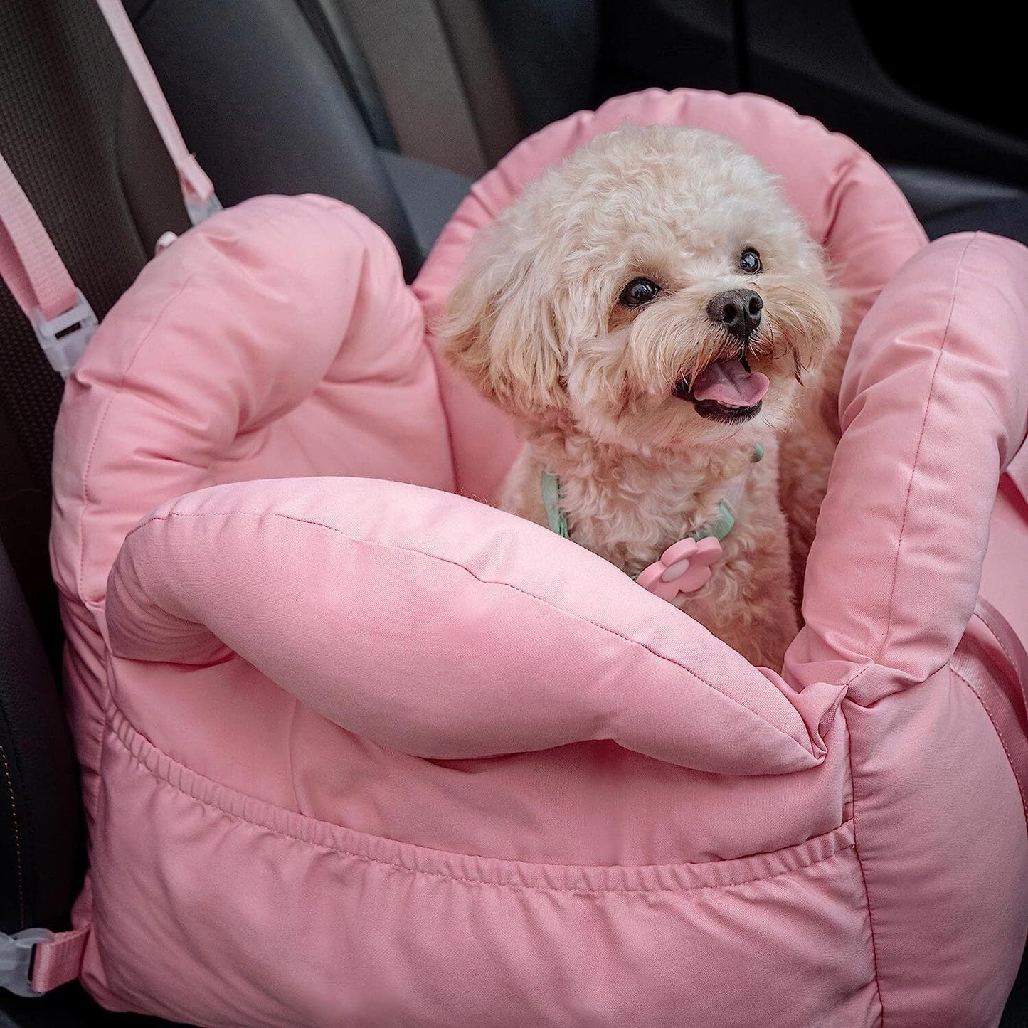 Porta perros para el asiento del coche Flora