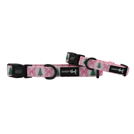 Pretty in Pine Dog Collar
