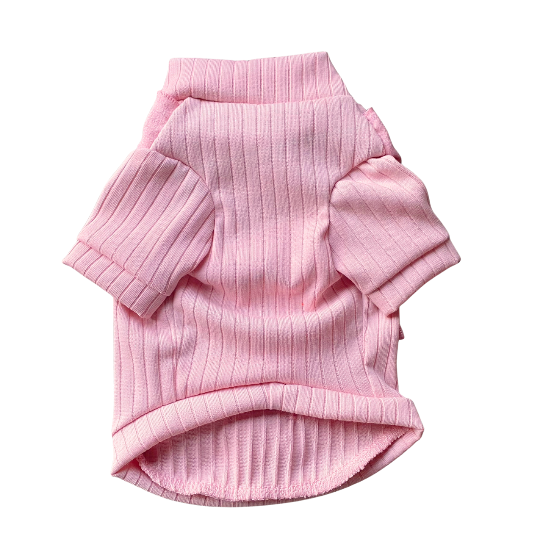 Pink Bow Dog Blouse