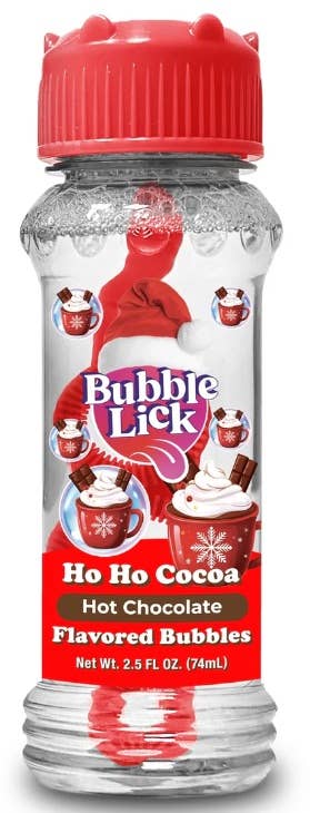 BubbleLick Bubbles for Dogs-Assorted Holiday Flavors