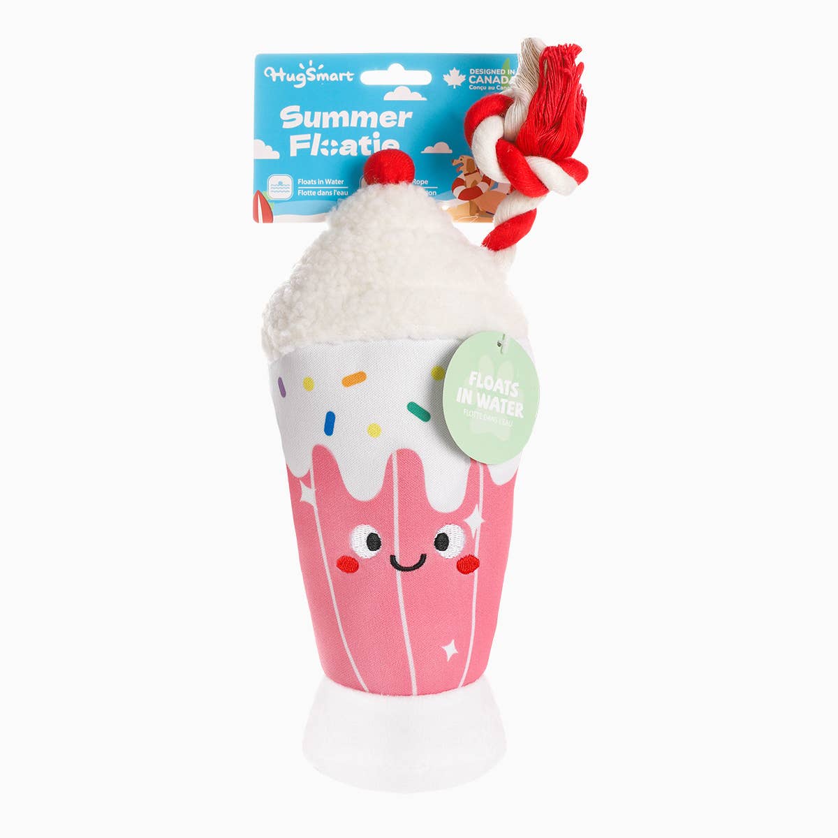HugSmart Pet - Summer Floatie Strawberry Smoothie