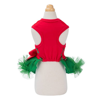 Christmas Tree Dog Tutu Dress
