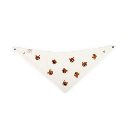 Embroidered Bear Reversible Bandana
