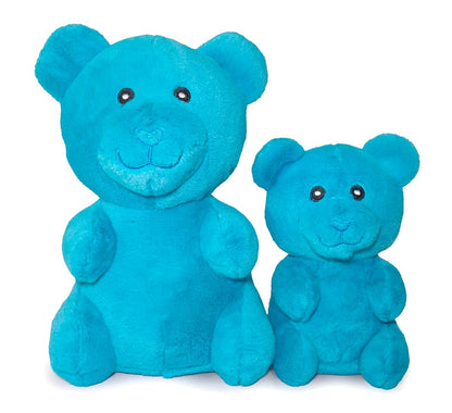 ThoozyPet Gummy Bear Plush Dog Toy Blue 6"