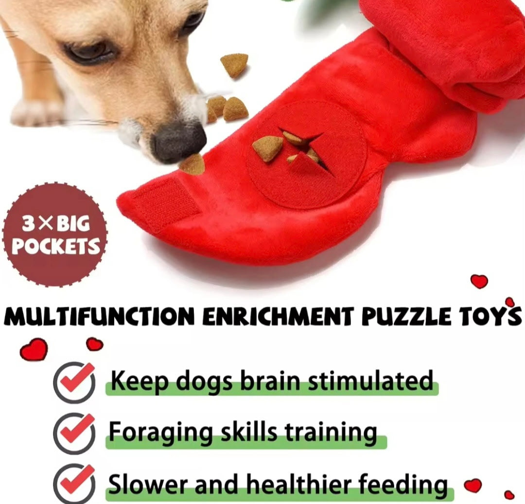 Rose Snuffle Dog Toy