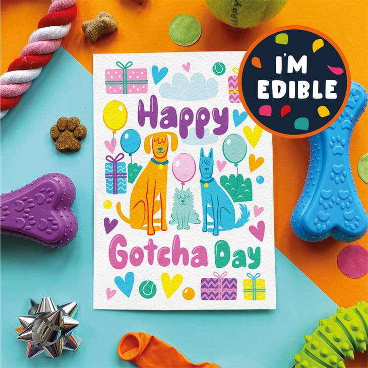 Edible Cards and Pen for Dogs - Scoff Paper