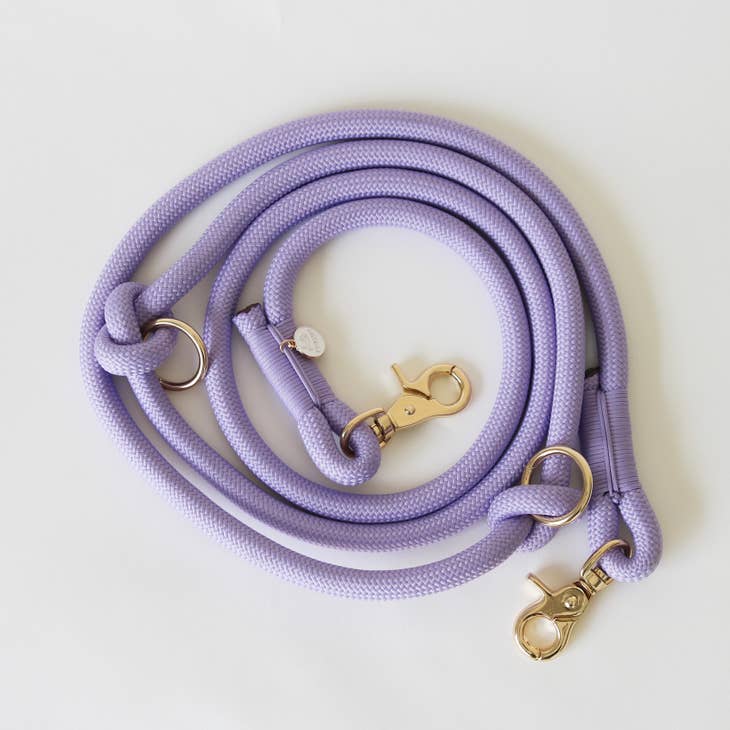 Hands Free Braided Rope Dog Leash