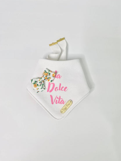 La Dolce Vita Summer Dog Bandana