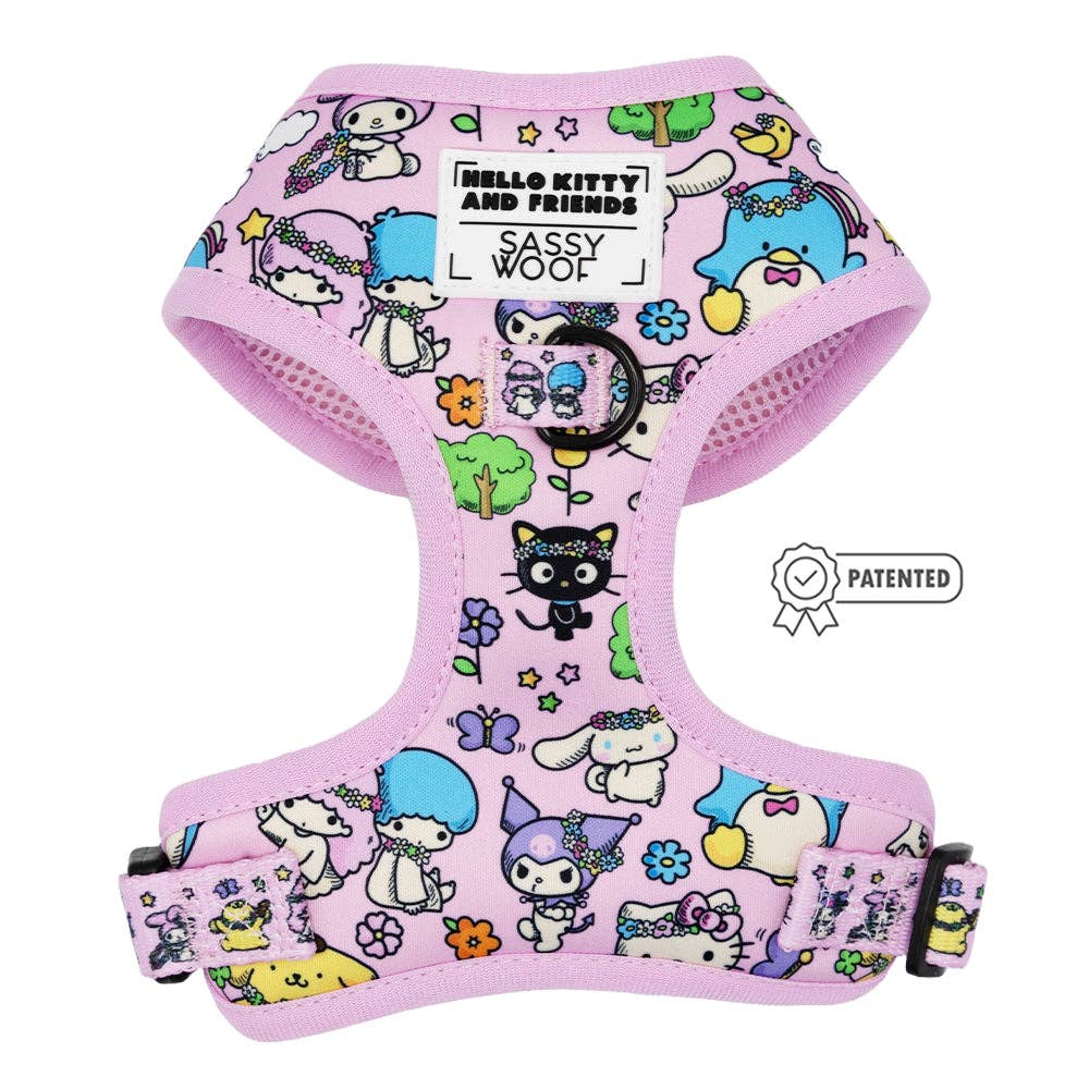Hello Kitty® & Friends Flower Festival Dog Adjustable Harness