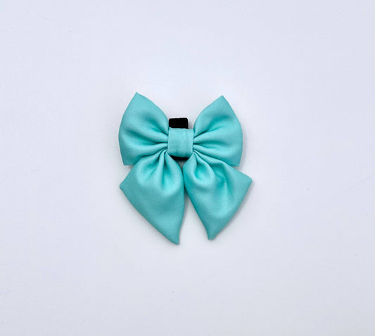 Seafoam Green Sailor Bow