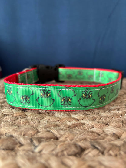The Grinch Dog Collar - Assorted Sizes