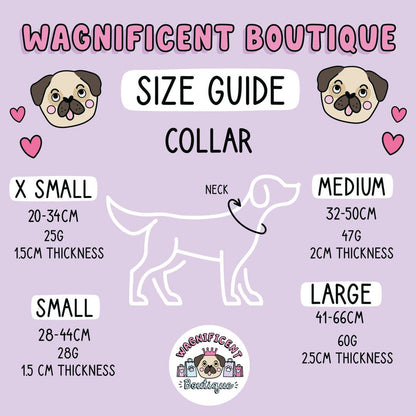 Woof Hearts Adjustable Dog Collar