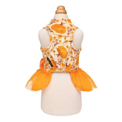 Pumpkin Dog Tutu Dress