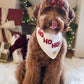 Christmas Dog Bandana - Ho Ho Ho