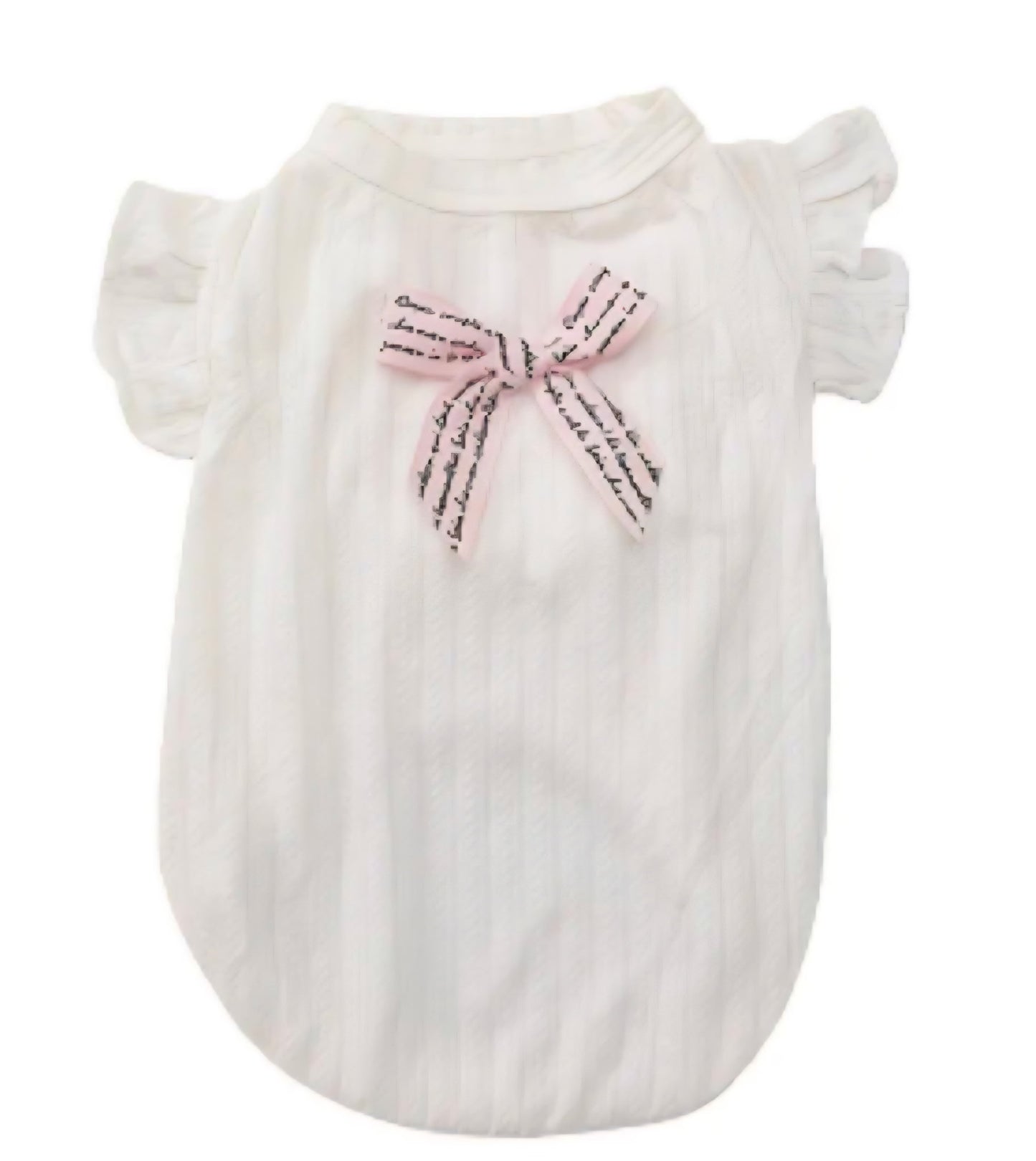 Cute Dog Shirt with Bow - Assorted Colors