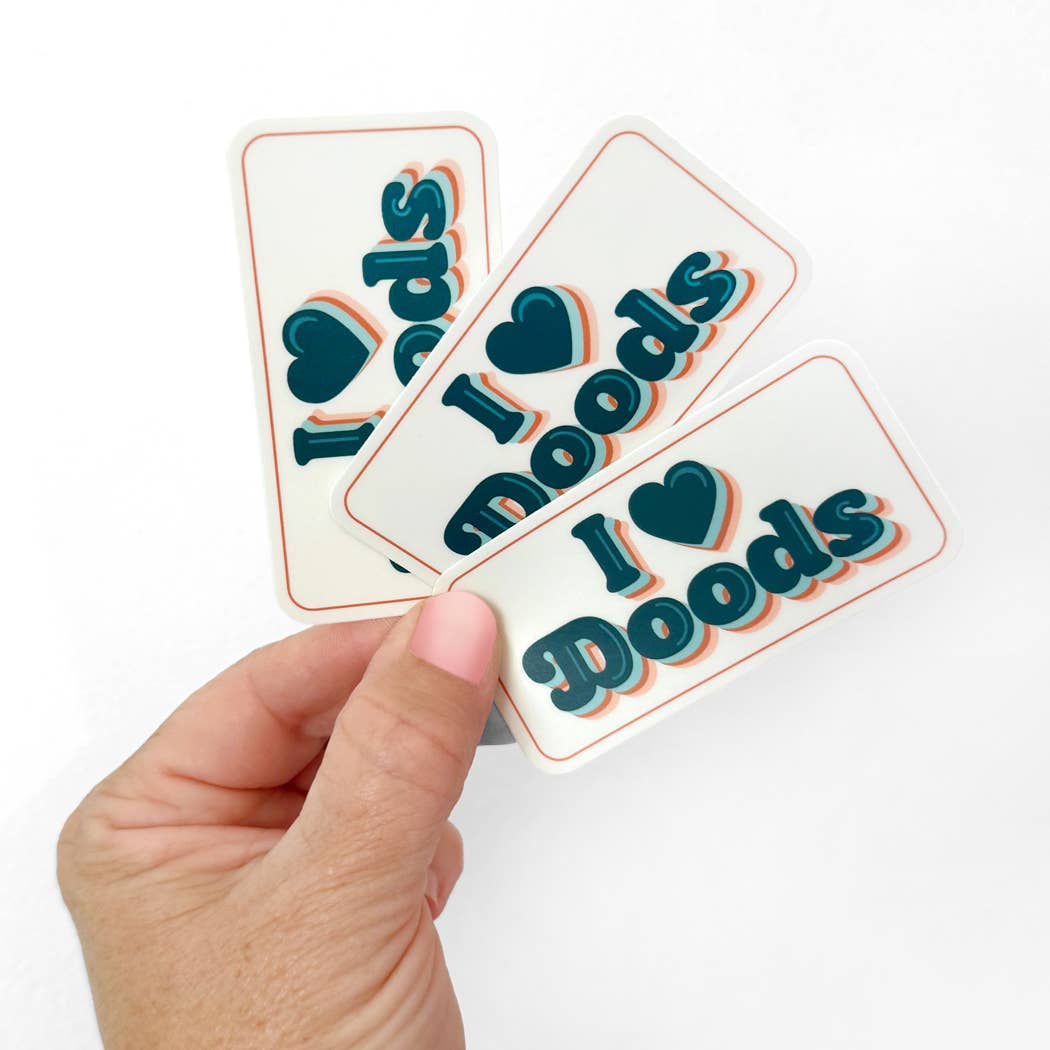I Heart Doods Vinyl Sticker