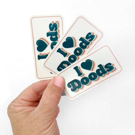 I Heart Doods Vinyl Sticker