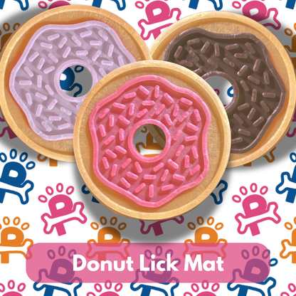 Donut Lick Mat - Assorted Colors