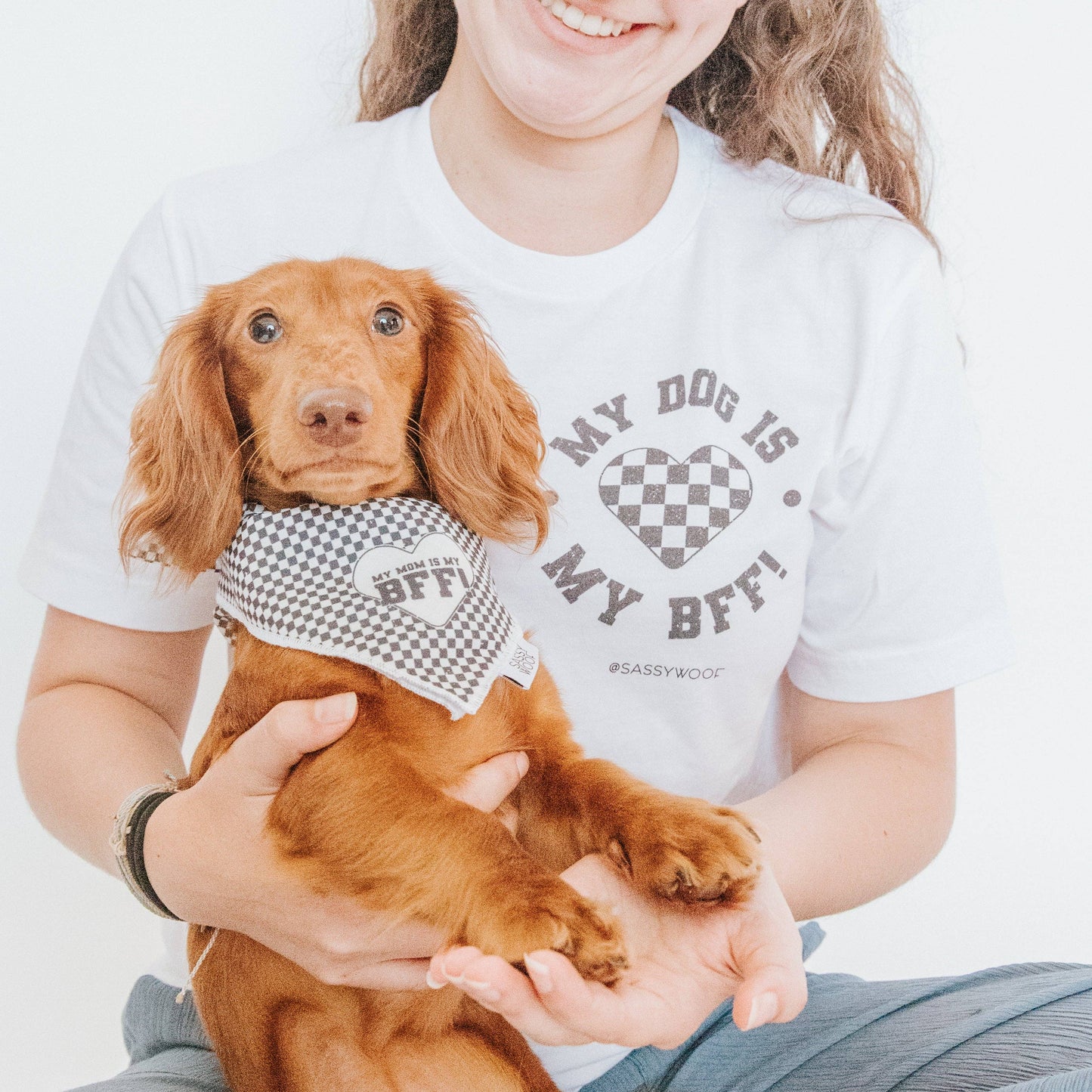 My Mom is my BFF Dog Bandana